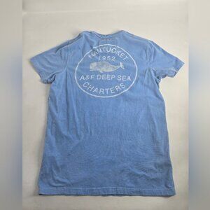 A&F Blue Graphic Muscle T-Shirt XL